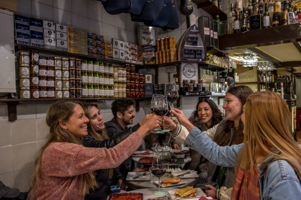Tapas tour · four stops