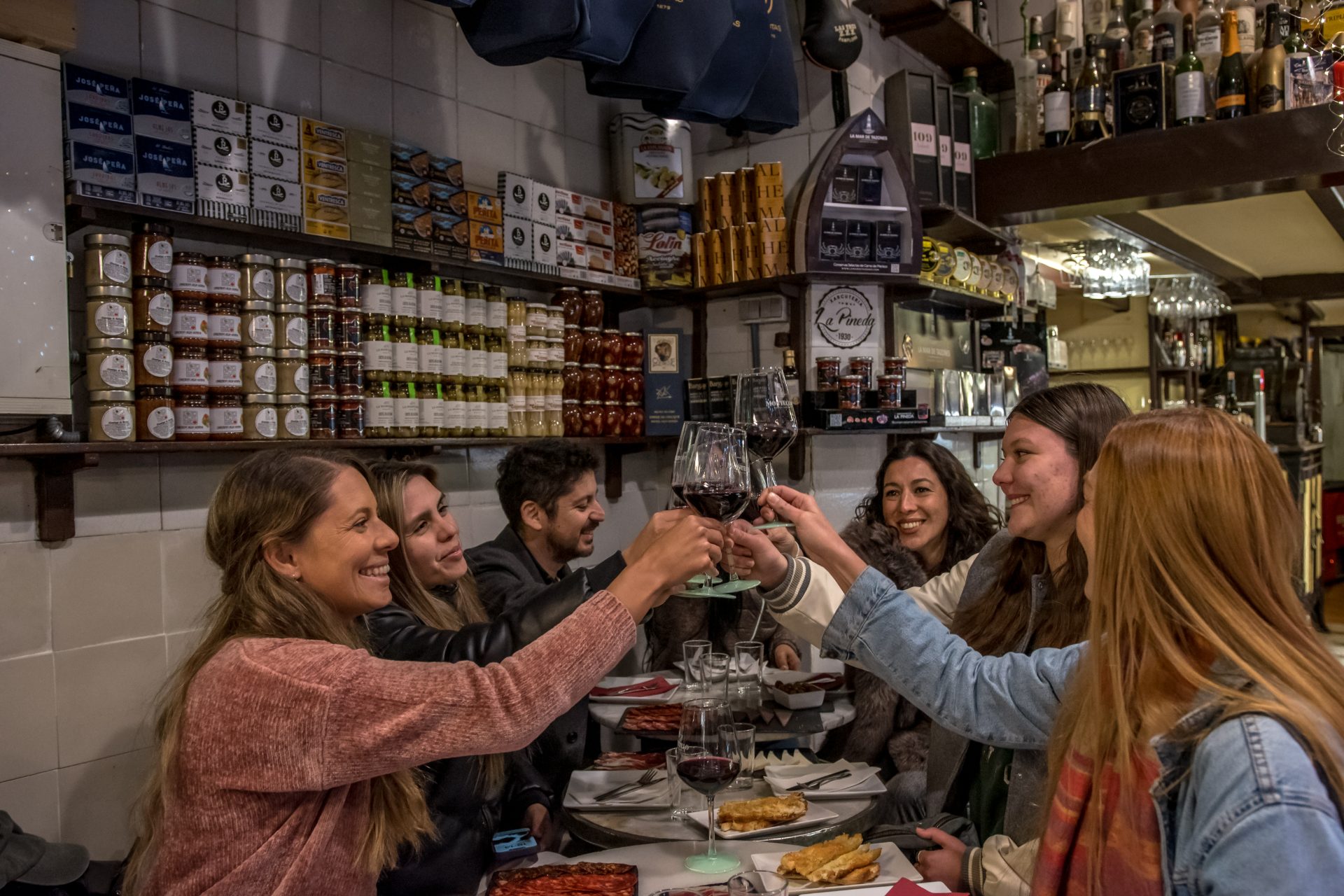 Tapas tour · four stops