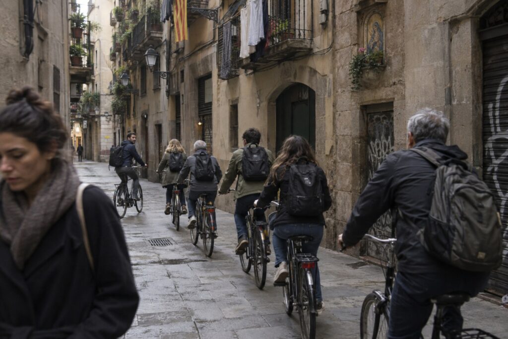 #IBikedBarcelona · bike tour