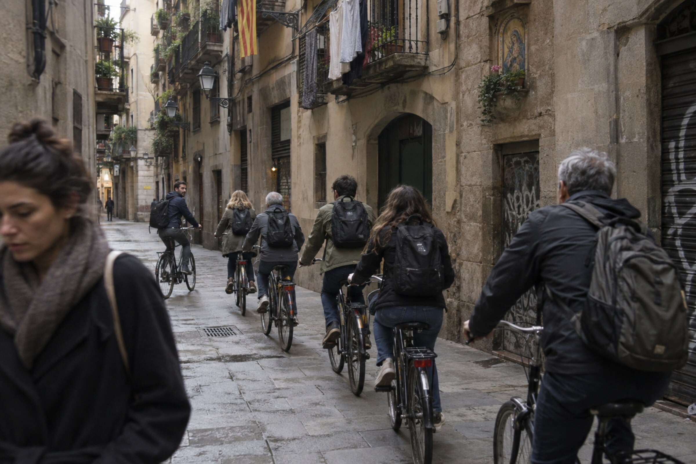 #IBikedBarcelona · bike tour